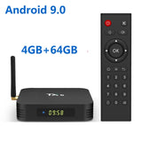 Tanix TX6 Smart TV BOX Android 9.0 Quad core ARM Cortex-A53 USB3.0 4G+64G 2.4G/5G Dual WIFI BT4.1 4K Neftflix Google Set Top Box