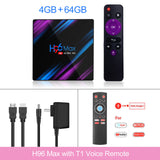 RK3318 H96 MAX Smart TV Box Android 9.0 4GB RAM 64GB ROM 32G 4K WiFi Media Player Google Voice Netflix Youtube 2G16G Set Top BOX