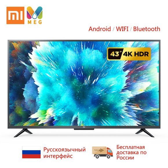 Television xiaomi Mi TV 4s 43 android Smart TV LED 4K 1G + 8G 100% Russian language