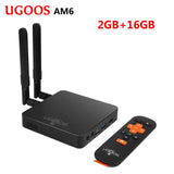 UGOOS AM6 PRO 4GB DDR4 32GB ROM Amlogic S922X Smart Android 9.0 TV Box 2.4G 5G WiFi 1000M LAN Bluetooth 4K HD Media Player AM6