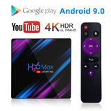 H96 MAX RK3318 Smart Android TV Box 16GB 32GB 64GB Media player 4K Wifi Netflix Set top Box Media Player Youtube Android 9.0 BOX