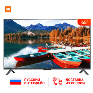 TV Xiaomi Mi TV Android smart TV 4S 65 inch 4K QFHD screen TV set WiFi ultra-thin 2 GB + 8 GB Dolby sound многоязычны