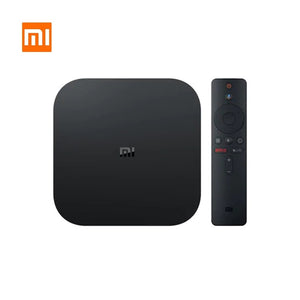 Original Xiaomi Mi TV Box S EU Plug 4K HDR Android TV 8.1 Ultra HD 2G 8G WIFI Google Cast Netflix-IPTV Set top Box Media Player