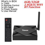 Presale TX6S Tanix Android 10.0 TV Box H616 Chip TX6 4GB 64GB smart TV Box Media Player Dual WiFi Bluetooth 8K TV Set top box