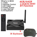 Presale TX6S Tanix Android 10.0 TV Box H616 Chip TX6 4GB 64GB smart TV Box Media Player Dual WiFi Bluetooth 8K TV Set top box