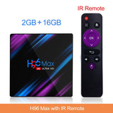 RK3318 H96 MAX Smart TV Box Android 9.0 4GB RAM 64GB ROM 32G 4K WiFi Media Player Google Voice Netflix Youtube 2G16G Set Top BOX