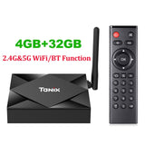 Tanix TX6S Android 10.0 Smart TV BOX 4GB RAM 32GB 64GB Allwinner H616 Quad Core TVBox H.265 4K Media player 2GB 8GB pk Tanix TX6